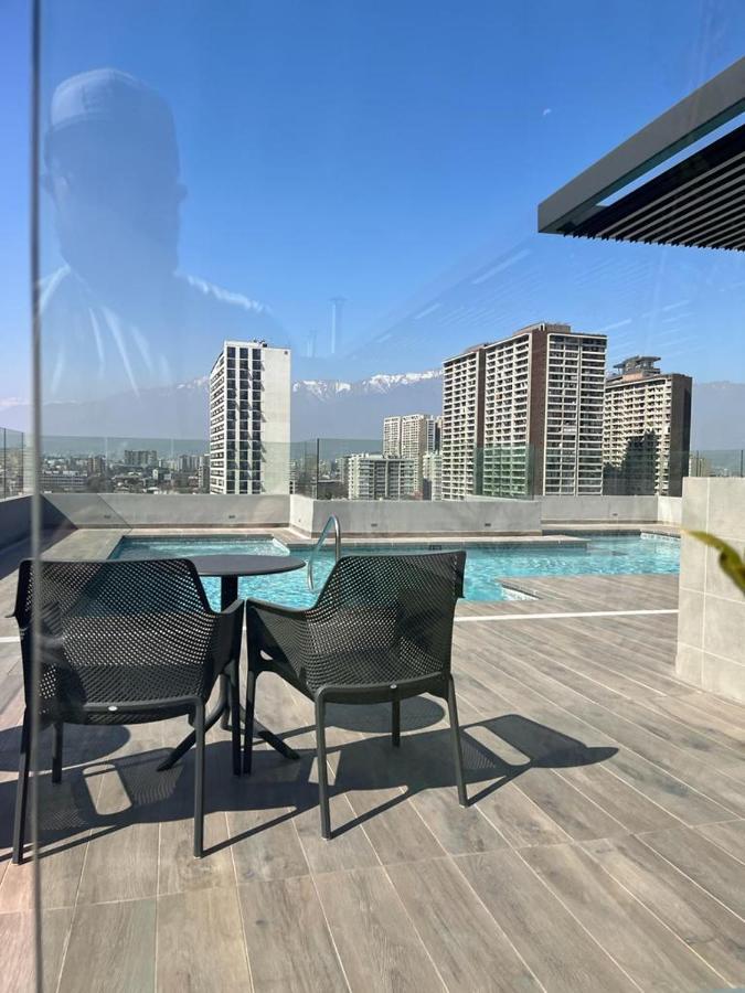 Exclusivo Departamento Stgo Centro Appartement Santiago Buitenkant foto